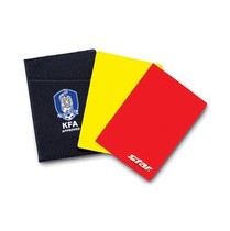 Spot STAR Sida professional competition with red yellow card referee with red yellow card with record paper SA210