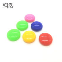 Magnetic buckle mushroom-shaped refrigerator stickers childrens educational stickers Magnetic blackboard whiteboard graffiti accessories 3 cm magnetic buckle