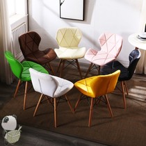 Staff reception business Nordic style catering design feel guest wooden chair hotel chair folding home space saving space