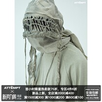  ATTEMPT AW20 Structure Forward leaning logo Printing Long-sleeved Loose T-shirt