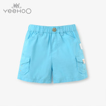 British childrens clothing boys pants Chinese childrens cotton shorts summer boys casual waist pants