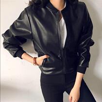 Small fur coat woman short jacket 2019 autumn winter new Korean version of slim fit slim student black locomotive pu leather jacket