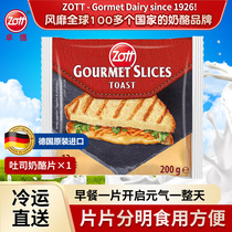 Germany imported zhud toast cheese chips cream cheeseburger sandwich breakfast cheese slices 200g * 1