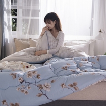 Quilt Quilt Core All Season Universal Winter Quilt Thickened Warm Single Double Student Dormitory Cotton Bedding Spring Autumn Air Conditioning Quilt