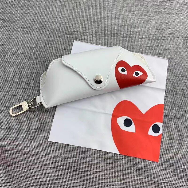 Kawakubo Ling mirror case accessories glasses case myopia glasses cloth portable adhesive hook model