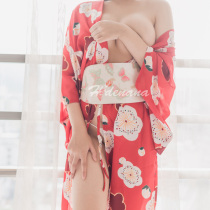 Sexy underwear kimono Japanese-style passionate hot uniform Super seductive pajamas Sexy tease free suit bed