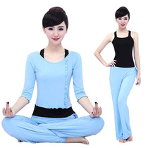 Yoga Suit Womens Summer Professional High-end Sports A Body Fashion Modell Three Sets Dance Suit Running Fitness