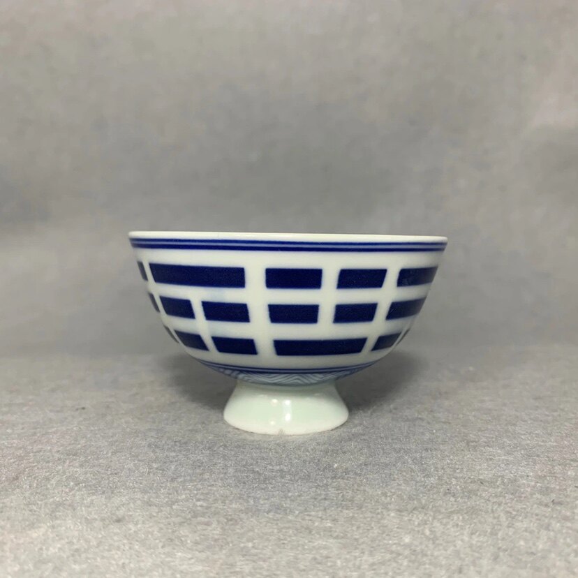 Jingdezhen stock porcelain full hand hand-painted innate natural inner painted green flower gossip tea tea set