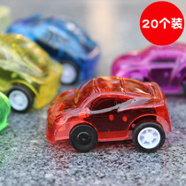 Christmas student gift prizes transparent back force car puzzle childrens inertia toy car model small gift batch