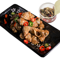 (Quji leaf) Spicy small conch Qingdao spicy fresh ready-to-eat flower conch small seafood seafood marinated canned