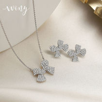 Winy Alloy Japan-ROK Ins Brief Necklace Ear Nail Suit Net Red Temperament Individuality 100 Hitch Fashion Advanced Sensation