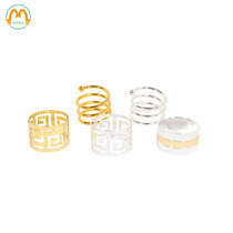 Meng Xue Montessori early education Monte teaching aids daily life accessories childrens metal cloth ring buckle cloth ring napkin buckle