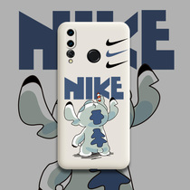 Small monster Huawei nova4 mobile phone shell liquid silicone anti-fall nova4e full package lens softshell male and female new cartoon personality creative ultra-thin couple suitable for online red ins craze