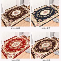 3d floor cushion bedroom one-piece special thick door hall floral ground foot footbed door cushion in door washroom washable