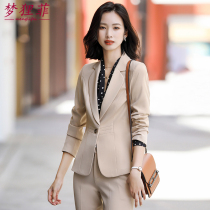 Business suit small suit suit three-piece suit womens fashion temperament Spring and autumn women interview formal work clothes suit