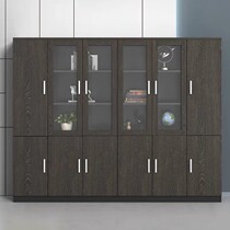 Yuhaojia office furniture file cabinet file cabinet wooden office cabinet glass bookcase storage file cabinet file cabinet