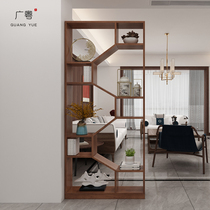 New Chinese-style entrance Bogou Screen Screen Partition Cabinet Rack SOLID WOOD GENGUAN HOME LIVING ROOM SCREEN CABINET BOGU RACK