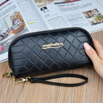  Wallet female long 2019 new multi-function large-capacity mobile phone zipper bag handbag female hand grab bag mobile phone bag