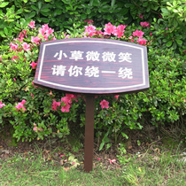Brand cozy Brands Outdoor guide Billboard Billboards Sign plant placards for warning signs