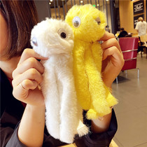 Octopus plush octopus keychain bag pendant cute creative schoolbag pendant plush doll pendant