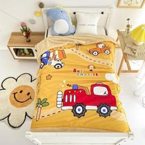 Thickened warm children quilt cover multifunctional kindergarten quilt removable washable quilt cover quilt Looper