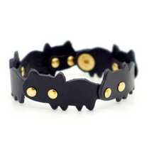 Handmade leather knife die small kitty hand ring knife die small cat queuing hand ring knife die M57
