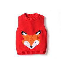 Baby vest spring and autumn and winter wear inside and outside newborn baby children warm boy vest girls sweater vest