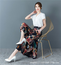 Wide Leg Pants Women Summer Pants Skirt 2020 New Fashion Long Wide Leg Dancing Feet Loose Big Pants Feet