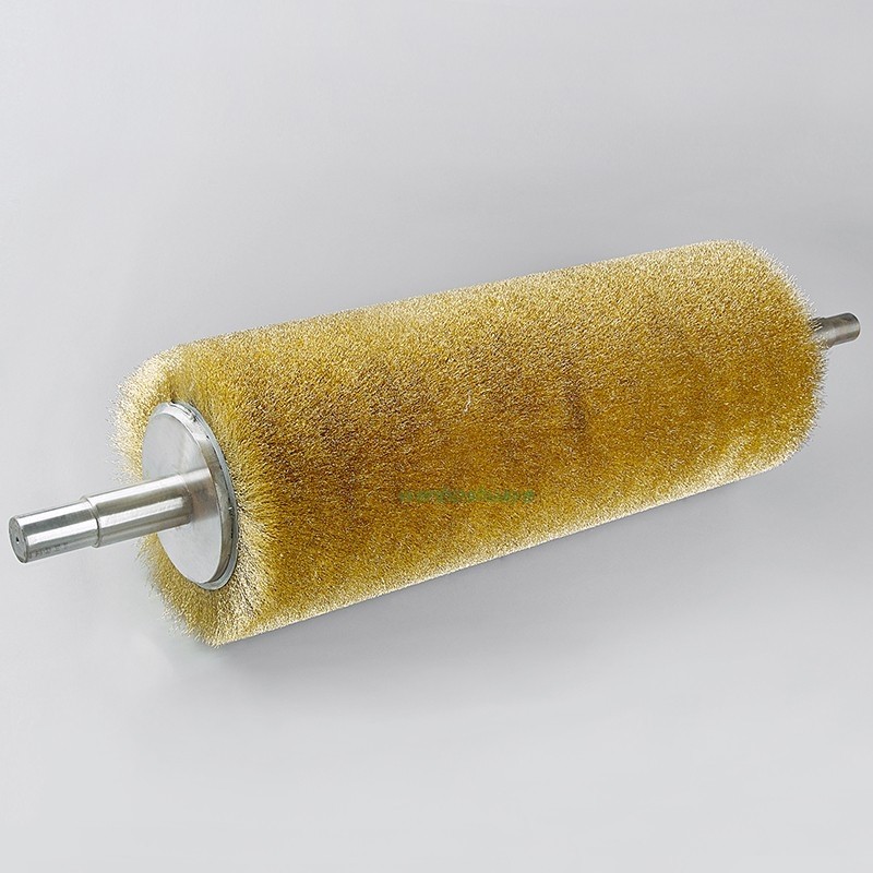 Set as mechanical hairbrush roller rust brush roller transmission brush roller winding style hairbrush roller-Taobao