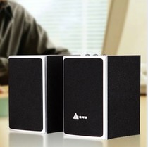 Golden Field Jinhetian m2215 wooden 2 0 speaker laptop audio desktop computer speaker