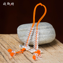 Oster Crystal counter 925 sterling silver diamond pestle Tibetan beads counting point device rosary accessories