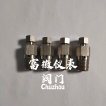 Stainless steel manual pressure relief valve differential pressure transmitter bleed valve deflated valve vent shot boutique pressure resistant