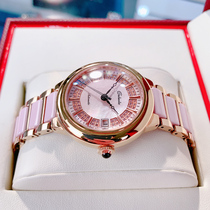 Corolla watch ladies watch fashion waterproof ceramic automatic mechanical watch womens watch large dial casual
