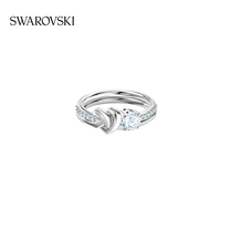 Swarovski LIFELONG HRT Beloved Bright Romantic Knot Women Ring Gift 55 Yards