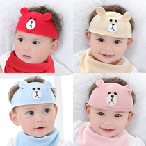  Newborn hat Summer thin fetal hat Infant summer cool hat Female baby empty top hat Baby halogen door hat spring