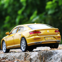 CC Sedan Model 2019 New Alloy Car Mold Children Sound And Light Resilience Toy Car Boy Emulated Car Model