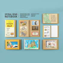 Japan travelers company original imported coil notebook notepad notebook writing comfortable