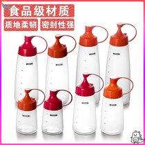 Honey Cup squeeze transparent milk tea shop with fructose squeeze bottle honey special pot press Press indenter sauce 20