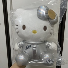 Сувенир Hello Kitty 现货2021必胜客hello kitty凯蒂猫宇航员毛绒公仔