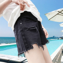 Pregnant womens pants Summer 2019 pregnant womens leggings summer thin shorts summer fashion maternity clothes spring and summer jeans