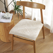 Nordic light luxury chair cushion cenille Four Seasons universal non-slip office cushion dining chair butt breathable seat cushion