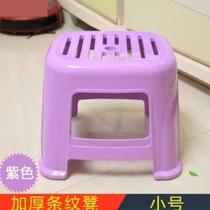 Bath small stool plastic bathroom adult non-slip toilet washing foot boarding waterproof home chair toilet shower