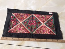 Old embroidery embroidery embroidery pure hand embroidery old goods collection improvement Design bag a variety of ethnic costumes