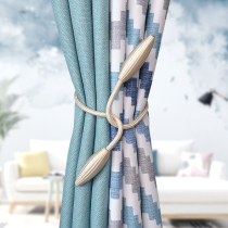 Curtain strap a pair of simple modern curtain buckle strap creative curtain rope cute curtain tie buckle Korean style