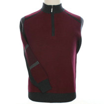 18 autumn and winter new mens cashmere sweater thickened mens zipper semi-turtleneck pullover sweater warm cardigan