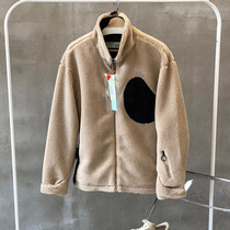 20 New lamb teddy jacket OW fashionable granular velvet Lamb hair retro fashion simple and comfortable men and women