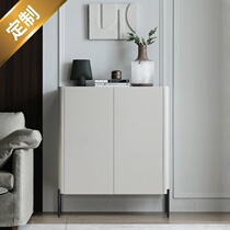 New living room light and luxurious minimalist minimalist with wall decoration bucket cabinet modern minimalist sofa sideboard small family custom