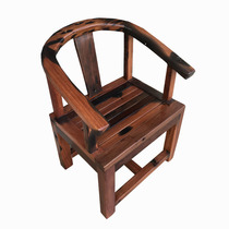 Boat wood ring chair Chinese style surrounding chair Ming and Qing imitation ancient official hat chair home owner chair solid wood casual chair leaning back chair