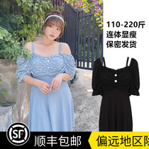 Fat Mm Swimsuit Woman Big Code Conjoined Veil slim strip steel Totskirt style coaling flat corner pants Mom Bubble Hot Springs