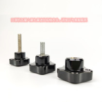 Five Star handle internal thread thread external thread Bakelite handle rubber head Plum Blossom hand screw M8M10M12 mask machine